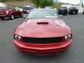 2009 Dark Candy Apple Red Ford Mustang V6 Coupe  photo #6