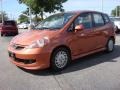 2008 Blaze Orange Metallic Honda Fit Sport  photo #4