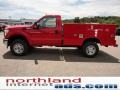 Vermillion Red - F350 Super Duty XL Regular Cab 4x4 Chassis Commercial Photo No. 5