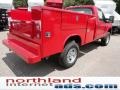 Vermillion Red - F350 Super Duty XL Regular Cab 4x4 Chassis Commercial Photo No. 8