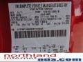 Vermillion Red - F350 Super Duty XL Regular Cab 4x4 Chassis Commercial Photo No. 19