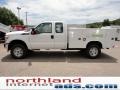 Oxford White - F350 Super Duty XL SuperCab 4x4 Chassis Commercial Photo No. 5