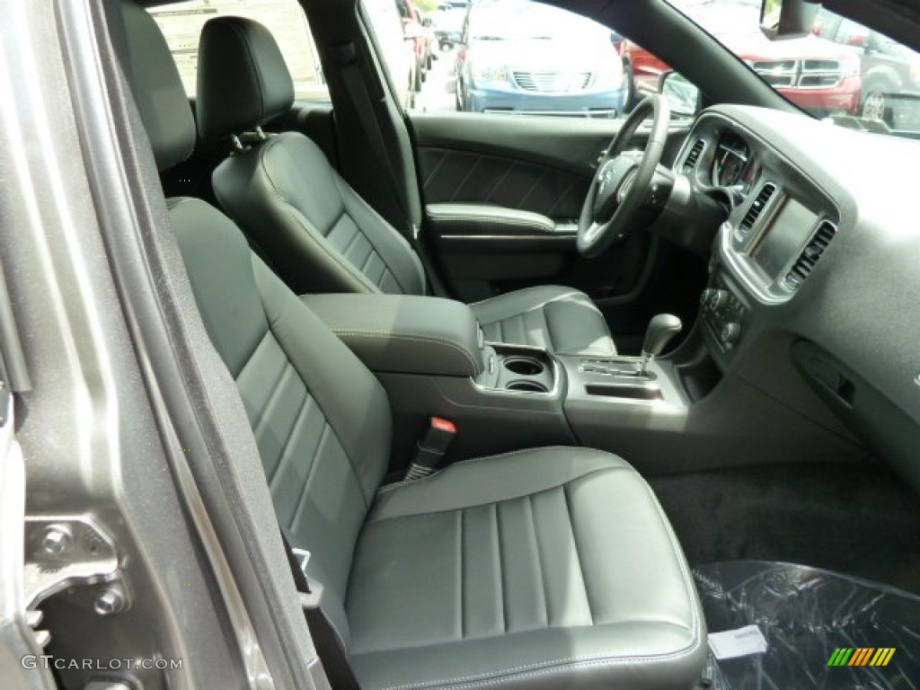 Black Interior 2011 Dodge Charger R/T Plus AWD Photo #51835006