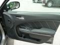 Black 2011 Dodge Charger R/T Plus AWD Door Panel