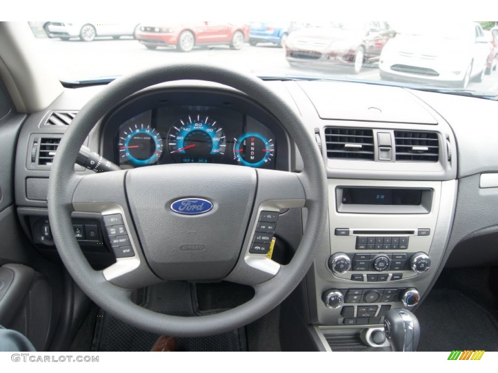2012 Ford Fusion SE V6 Charcoal Black Dashboard Photo #51835096