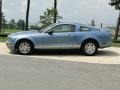 2008 Vista Blue Metallic Ford Mustang V6 Deluxe Coupe  photo #8