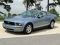 2008 Vista Blue Metallic Ford Mustang V6 Deluxe Coupe  photo #10