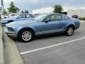 2008 Vista Blue Metallic Ford Mustang V6 Deluxe Coupe  photo #29