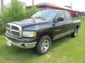 2002 Black Dodge Ram 1500 SLT Quad Cab 4x4  photo #1