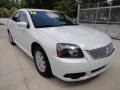 2010 Dover White Pearl Mitsubishi Galant FE  photo #12