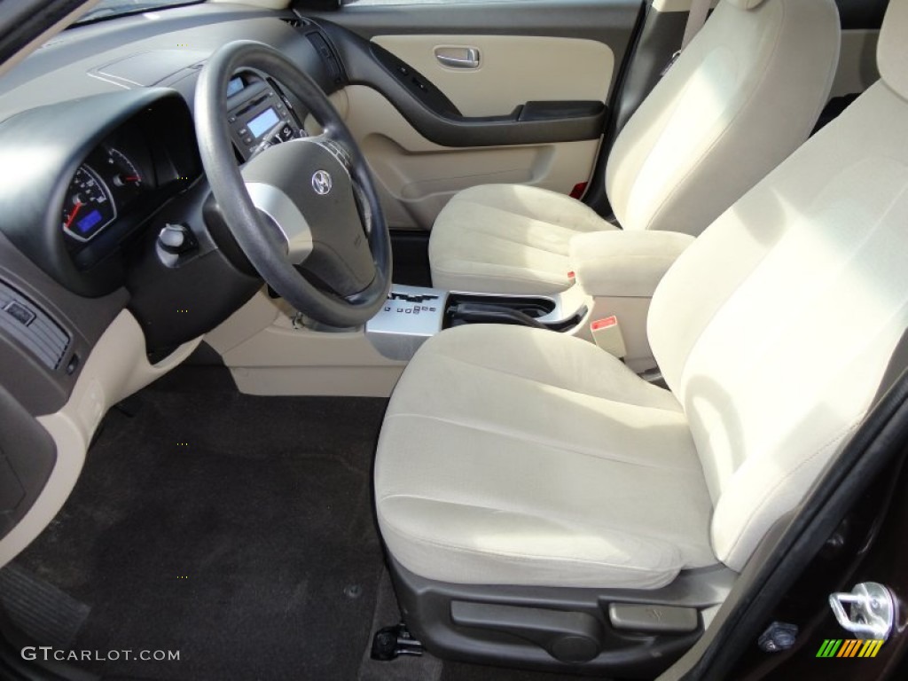2009 Elantra GLS Sedan - Purple Rain / Beige photo #5