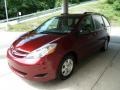 2009 Salsa Red Pearl Toyota Sienna LE  photo #5
