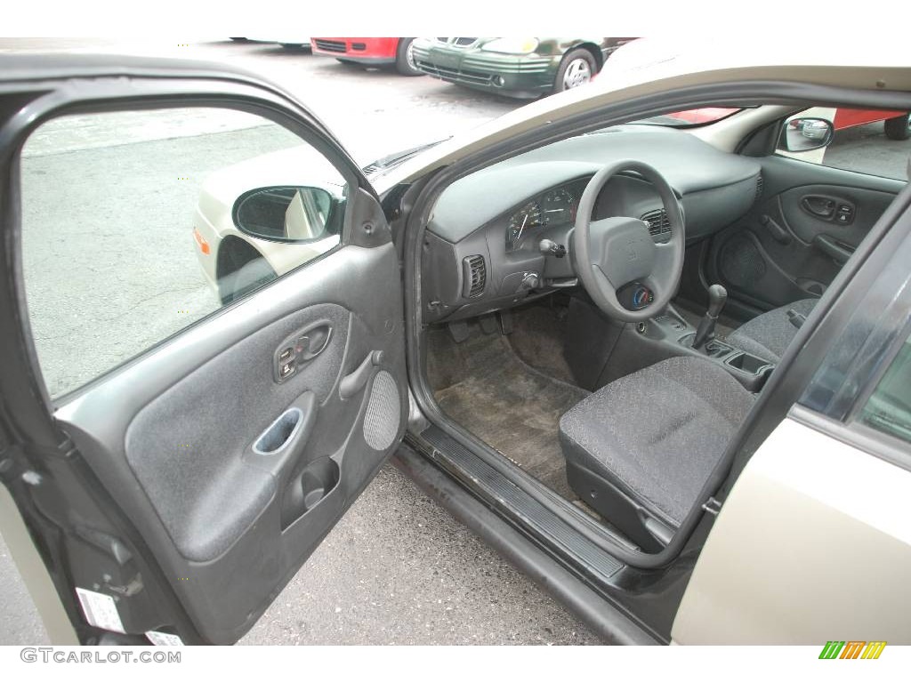 Black Interior 2000 Saturn S Series SL1 Sedan Photo #51837190