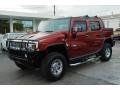 2005 Red Metallic Hummer H2 SUT  photo #11