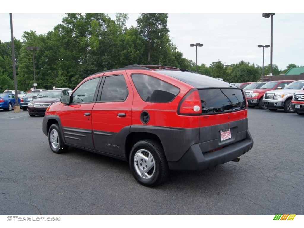 2001 Aztek  - Bright Red / Dark Gray photo #36