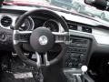 Charcoal Black/White Steering Wheel Photo for 2012 Ford Mustang #51837739