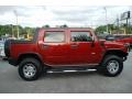 2005 Red Metallic Hummer H2 SUT  photo #51