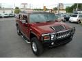 2005 Red Metallic Hummer H2 SUT  photo #56