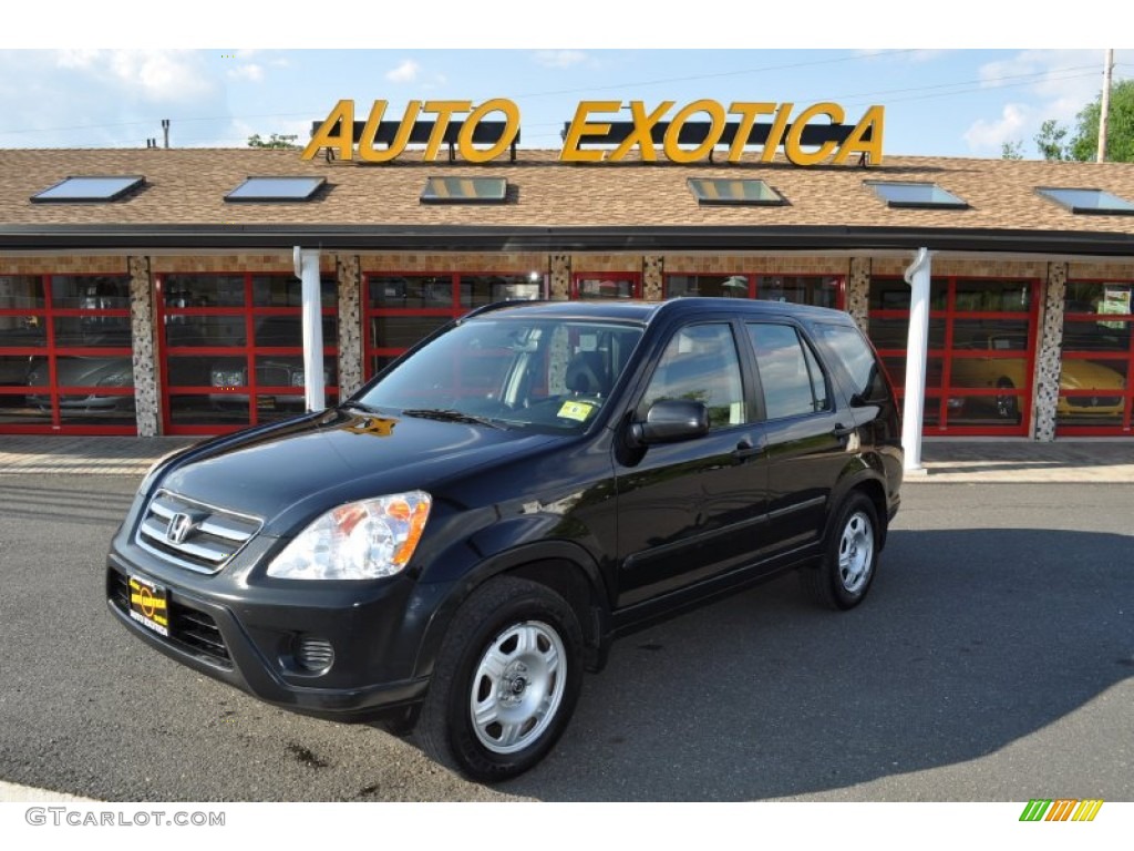 2005 CR-V LX 4WD - Nighthawk Black Pearl / Black photo #1