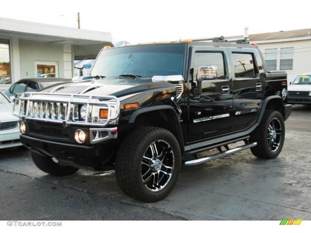 Black Hummer H2