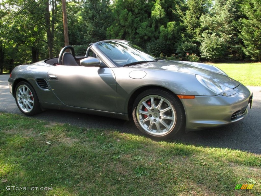 Seal Grey Metallic 2003 Porsche Boxster S Exterior Photo #51839205