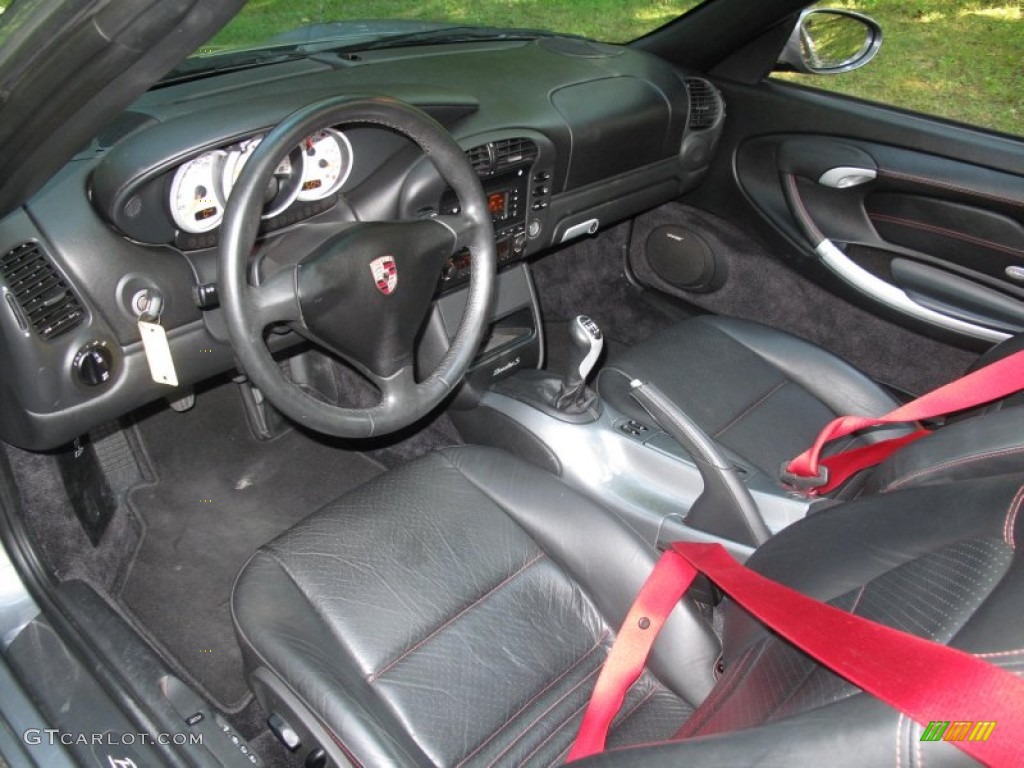Black Interior 2003 Porsche Boxster S Photo #51839236