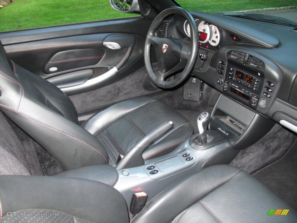 Black Interior 2003 Porsche Boxster S Photo #51839305