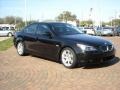 2005 Jet Black BMW 5 Series 545i Sedan  photo #2