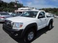 2010 Super White Toyota Tacoma Regular Cab 4x4  photo #3