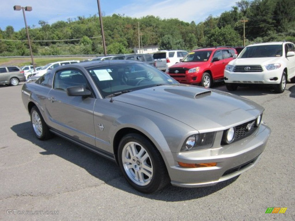 Vapor Silver Metallic 2009 Ford Mustang GT Premium Coupe Exterior Photo #51839899