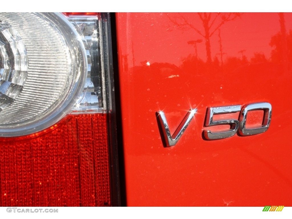 2005 V50 T5 AWD - Passion Red / Off-Black photo #27