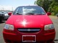 2005 Victory Red Chevrolet Aveo LS Sedan  photo #14