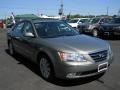 2009 Willow Gray Hyundai Sonata Limited  photo #15