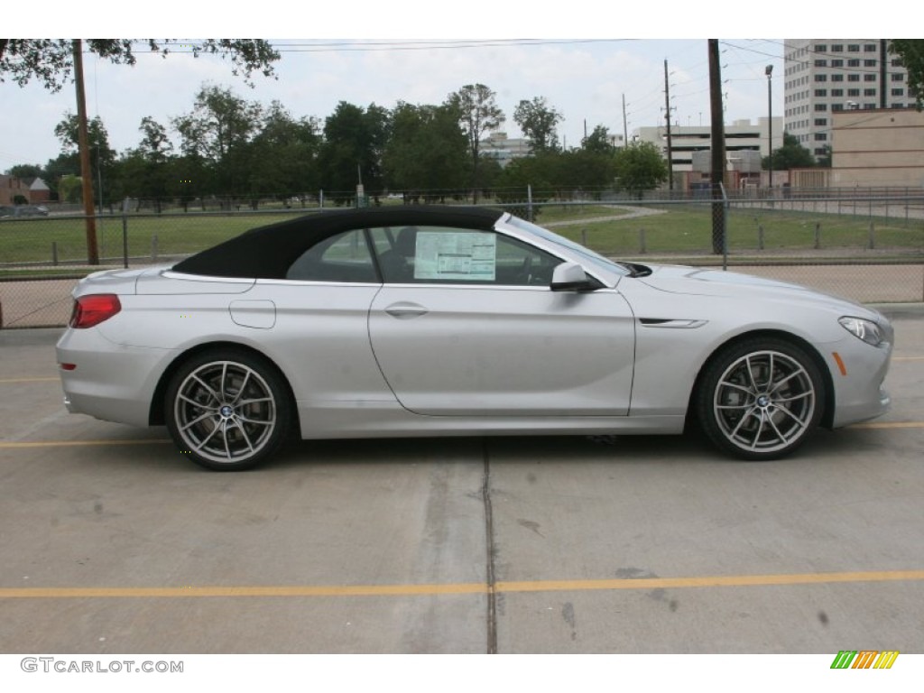 Titanium Silver Metallic 2012 BMW 6 Series 650i Convertible Exterior Photo #51842740