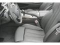 Black Nappa Leather Interior Photo for 2012 BMW 6 Series #51842818