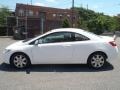2007 Taffeta White Honda Civic LX Coupe  photo #4