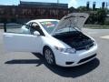 2007 Taffeta White Honda Civic LX Coupe  photo #8