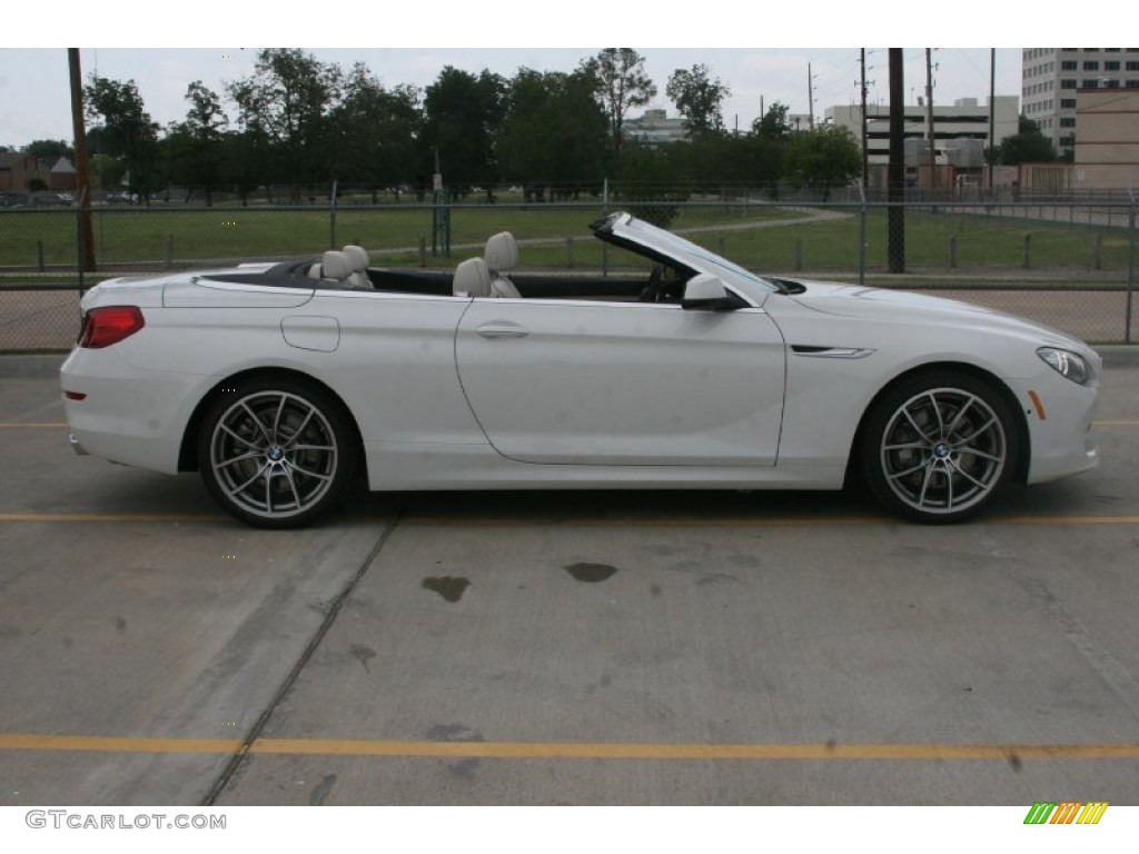 Alpine White 2012 BMW 6 Series 650i Convertible Exterior Photo #51843136