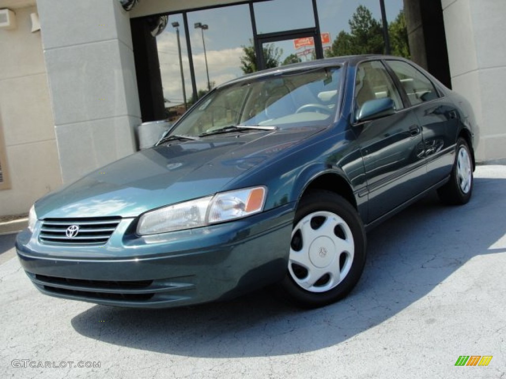 Dark Green Metallic Toyota Camry