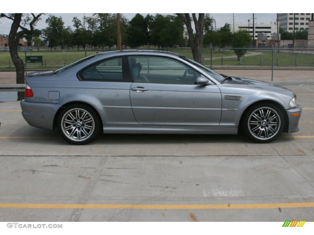 Silver Grey Metallic 2003 BMW M3 Coupe Exterior Photo #51844258
