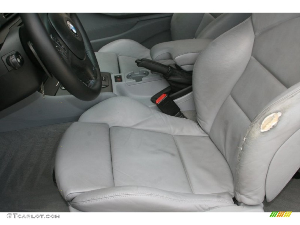 Grey Interior 2003 BMW M3 Coupe Photo #51844362