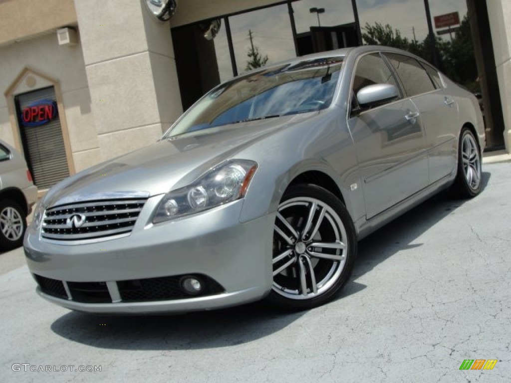 2006 M 35 Sport Sedan - Diamond Graphite Metallic / Graphite photo #1