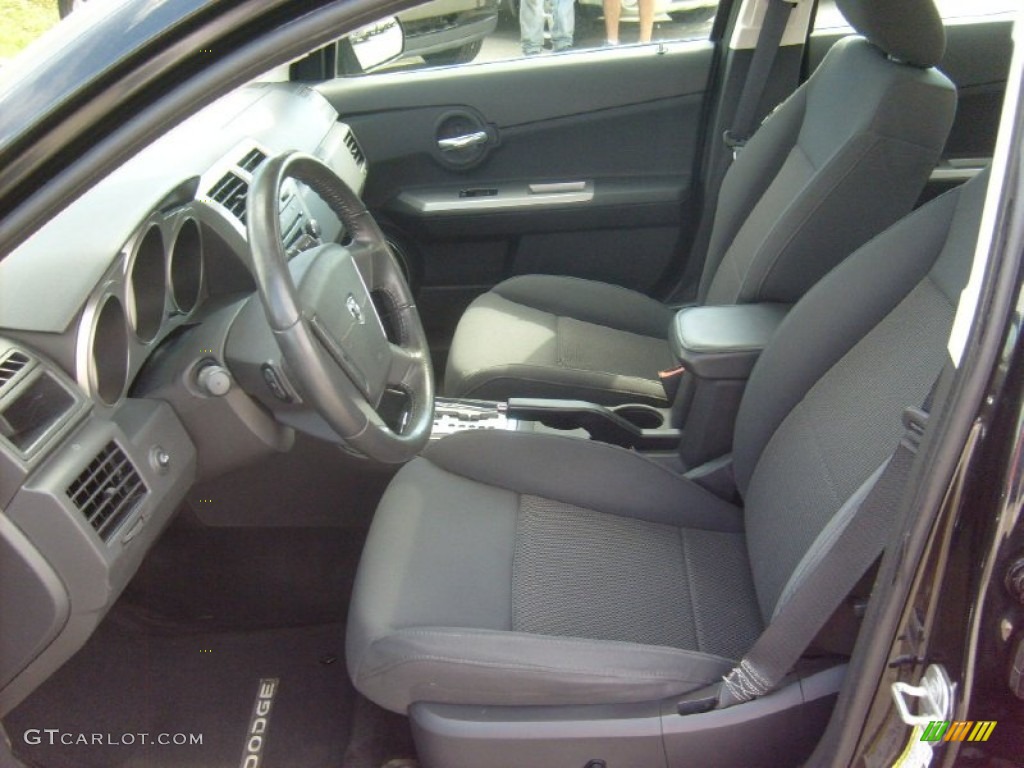 Dark Slate Gray Interior 2009 Dodge Avenger SXT Photo #51844939