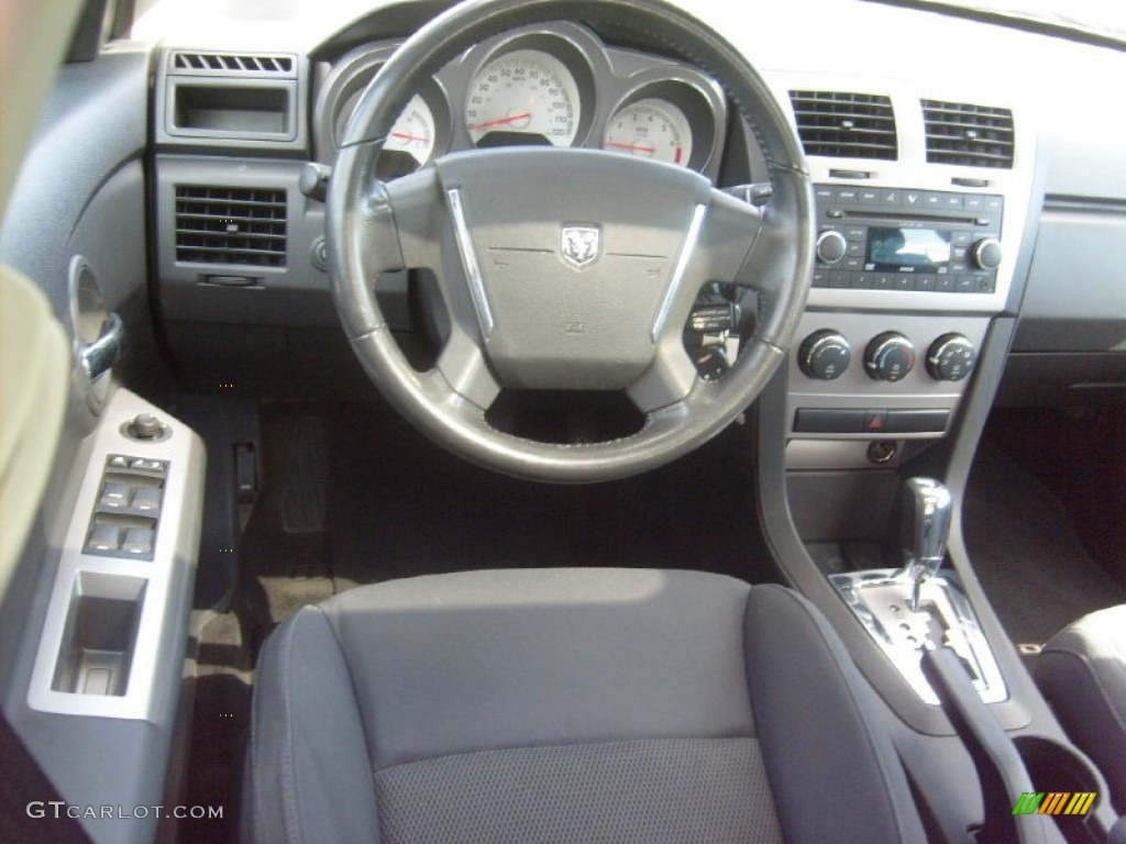 2009 Dodge Avenger SXT Dark Slate Gray Dashboard Photo #51844975