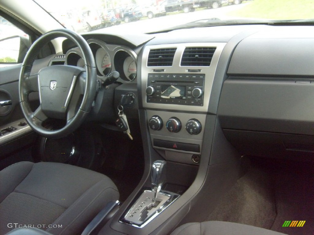 2009 Dodge Avenger SXT Dark Slate Gray Dashboard Photo #51845011