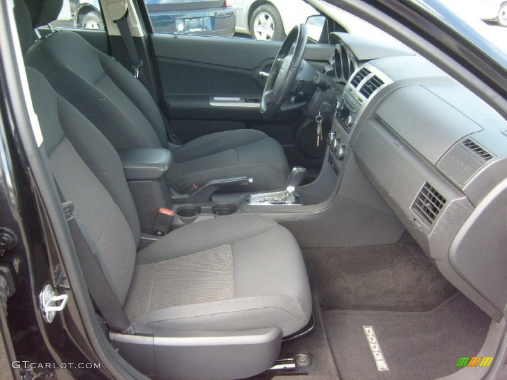 Dark Slate Gray Interior 2009 Dodge Avenger SXT Photo #51845029