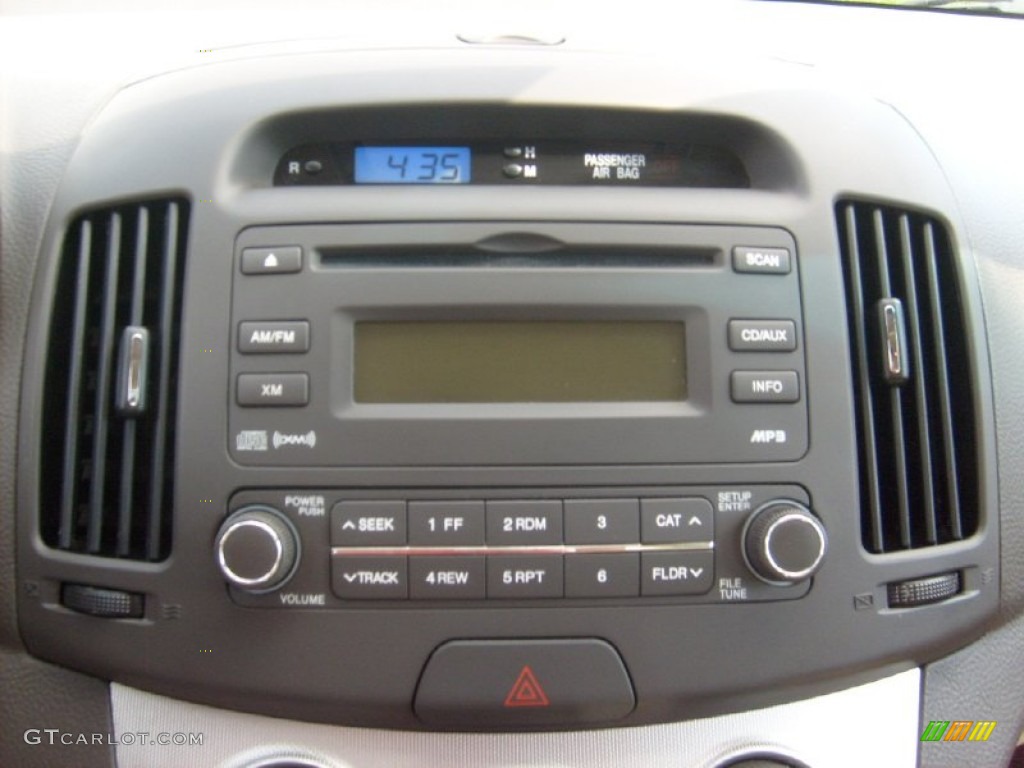 2009 Elantra GLS Sedan - Purple Rain / Beige photo #24