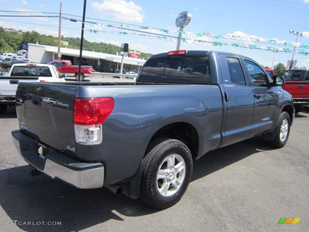 2010 Tundra SR5 Double Cab 4x4 - Slate Gray Metallic / Graphite Gray photo #7