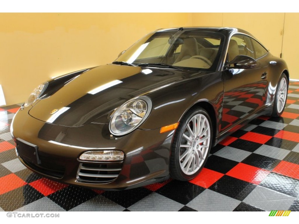 Macadamia Metallic 2009 Porsche 911 Targa 4S Exterior Photo #51846001