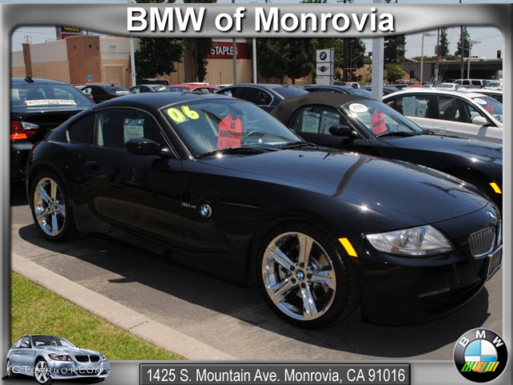 2006 Z4 3.0si Coupe - Jet Black / Black photo #1